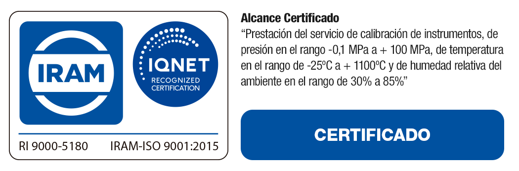 Certificado IRAM ISO 9001 Mycros